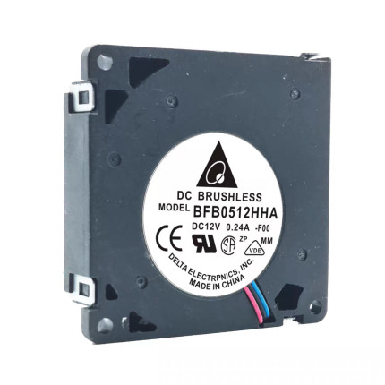 全新台达BFB0512HHA 5010 12V 0.24A 5CM/厘米离心涡轮鼓风机风扇