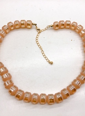 外贸饰品玻璃钢丝玻璃珠子