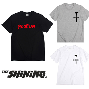 斯坦利·库布里克电影the shining闪灵周边男女redrum短袖t恤半袖