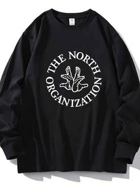 龙胆紫PurpleSoul 专辑t恤 嘻哈北京说唱 hiphop男女纯棉圆领长袖