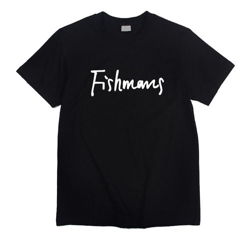 Fishmans日本摇滚Dub流行乐队休闲套头短袖T恤圆领正肩男女Shirt