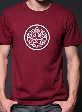 King Crimson未来科学联盟克里姆森血腥国王短袖印花tee纯棉T恤