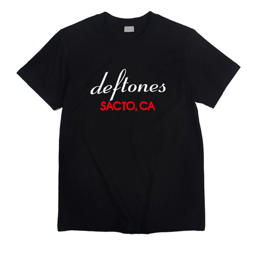 Deftones Abe Cunningham short sleeves亚声调摇滚男女短袖T恤