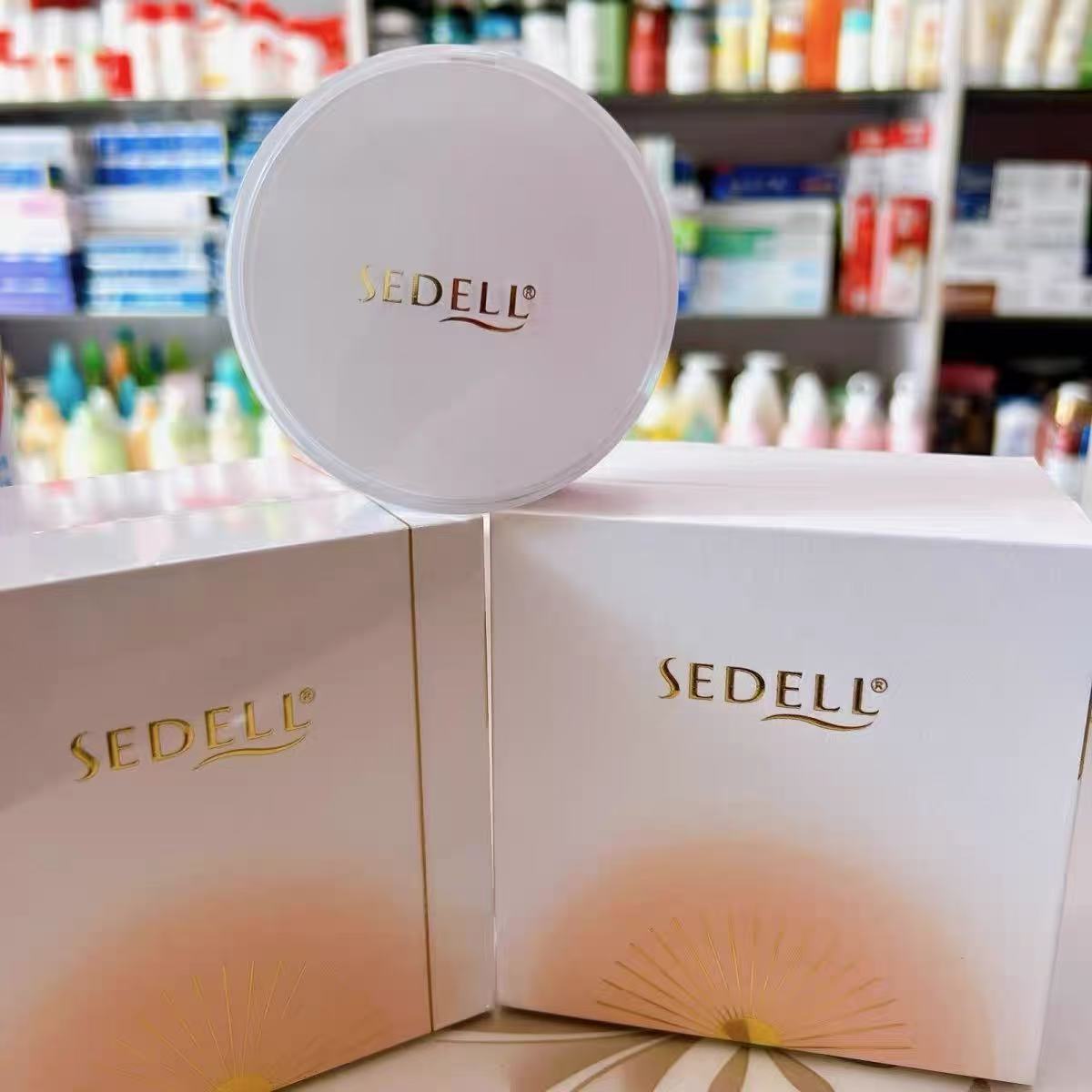 sedell诗黛尔美白隔离气垫bb霜粉底液轻薄不脱妆水润提亮肤色保湿