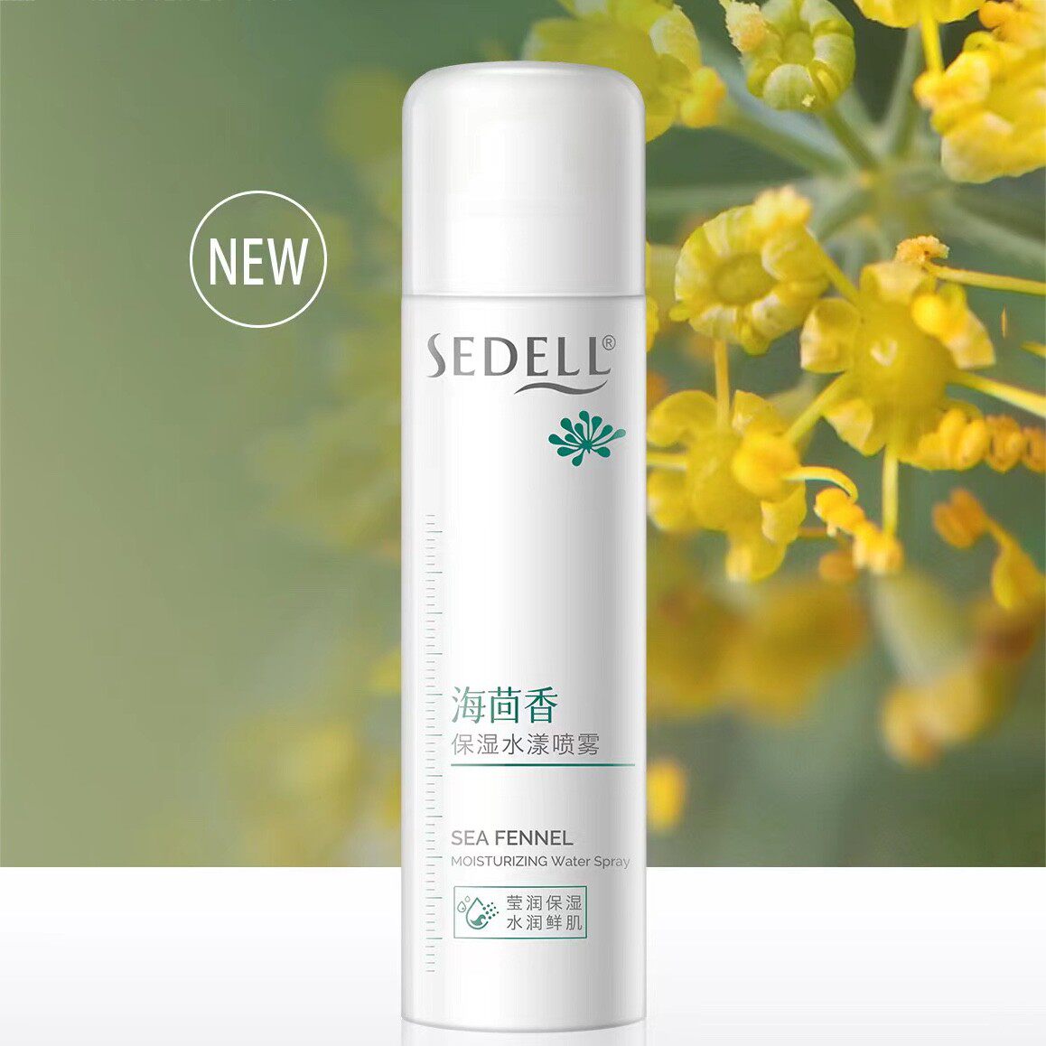 sedell诗黛尔海茴香保湿水漾喷补水喷雾晒后舒缓修护大瓶爽肤控油