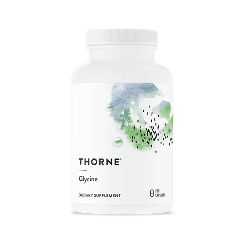 Thorne甘氨酸胶囊250粒解压睡眠