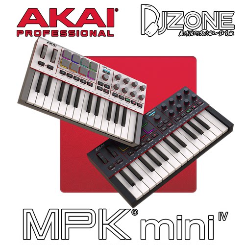 AKAIMPKMini4焕新便携编曲键盘
