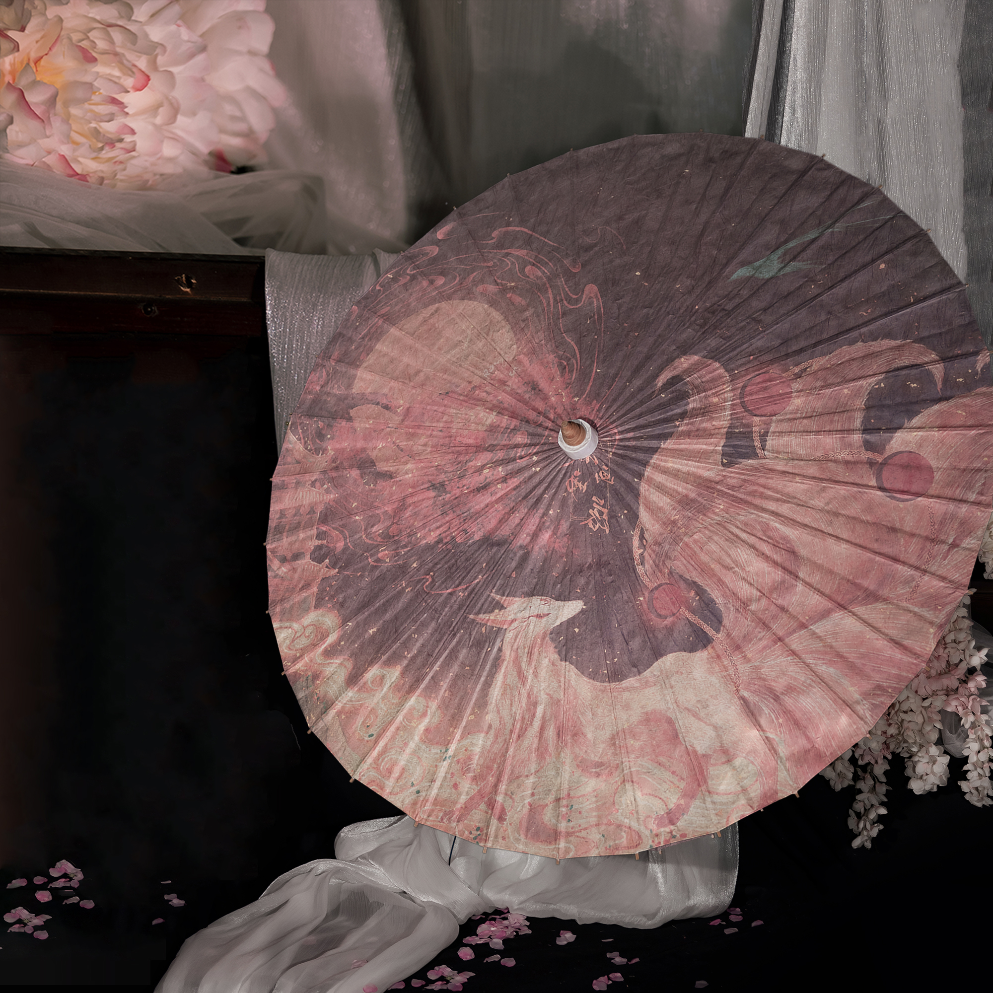 一念守仙防紫外线防雨纸伞