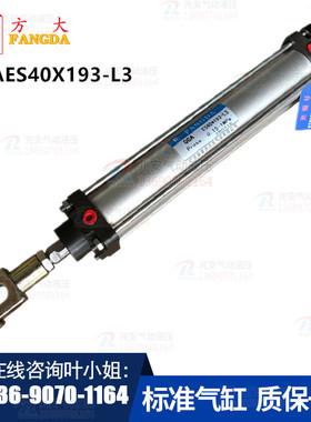 QGA-ES 40X193-L3  肇庆方大品牌气缸 特殊订货