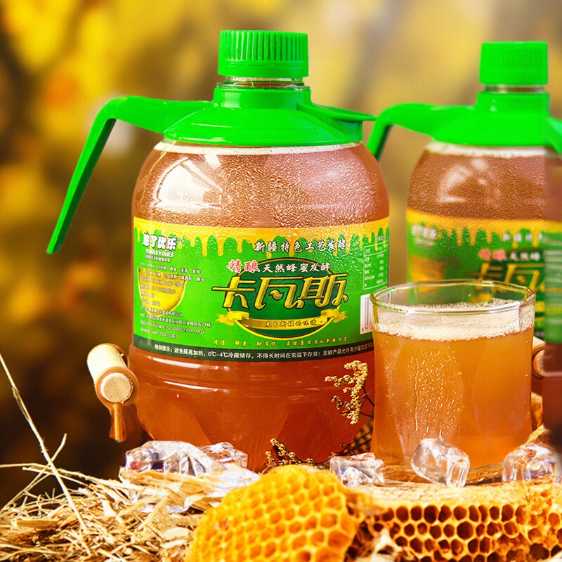 优乐卡瓦斯新疆特产蜂蜜啤酒