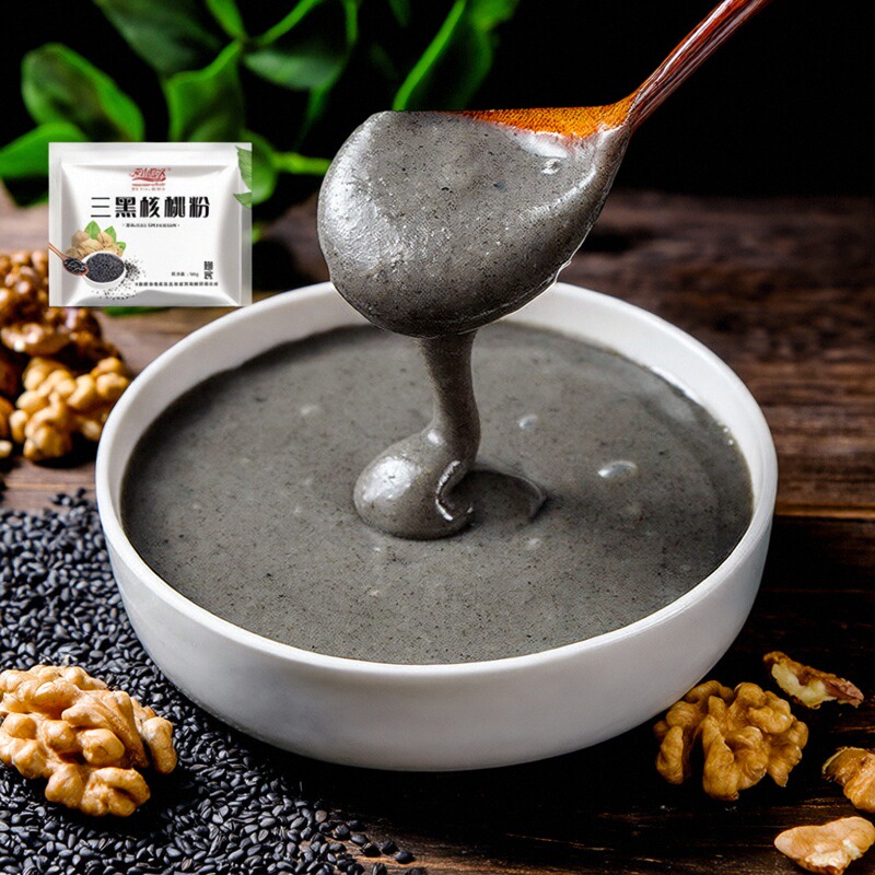 天山旱沃五黑核桃粉营养早餐