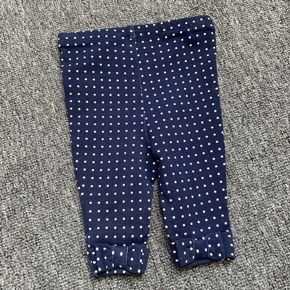 0-6个月 R家原单初生婴儿女宝宝弹力棉波点蝴蝶结修身打底裤长裤,童装/婴儿装/亲子装,裤子,淘宝优惠券,粉丝福利购,淘宝优惠卷