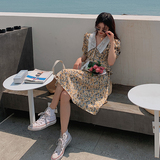 碎花连衣裙现货设计领子832-P95K148，女装连衣裙，浙宝251