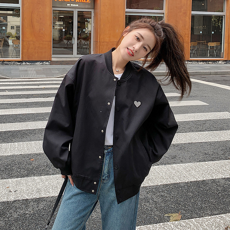现货秋装新款贴标棒球服小外套221-P145K198,女装短外套,浙宝251