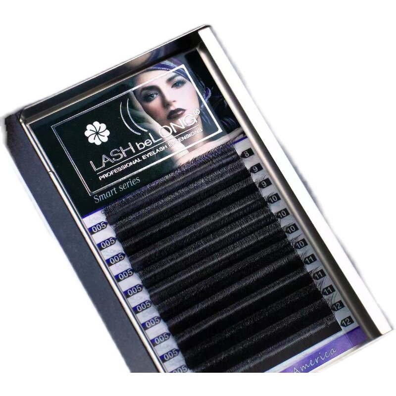 LASHbeLONG黑叶草混装嫁接假睫毛