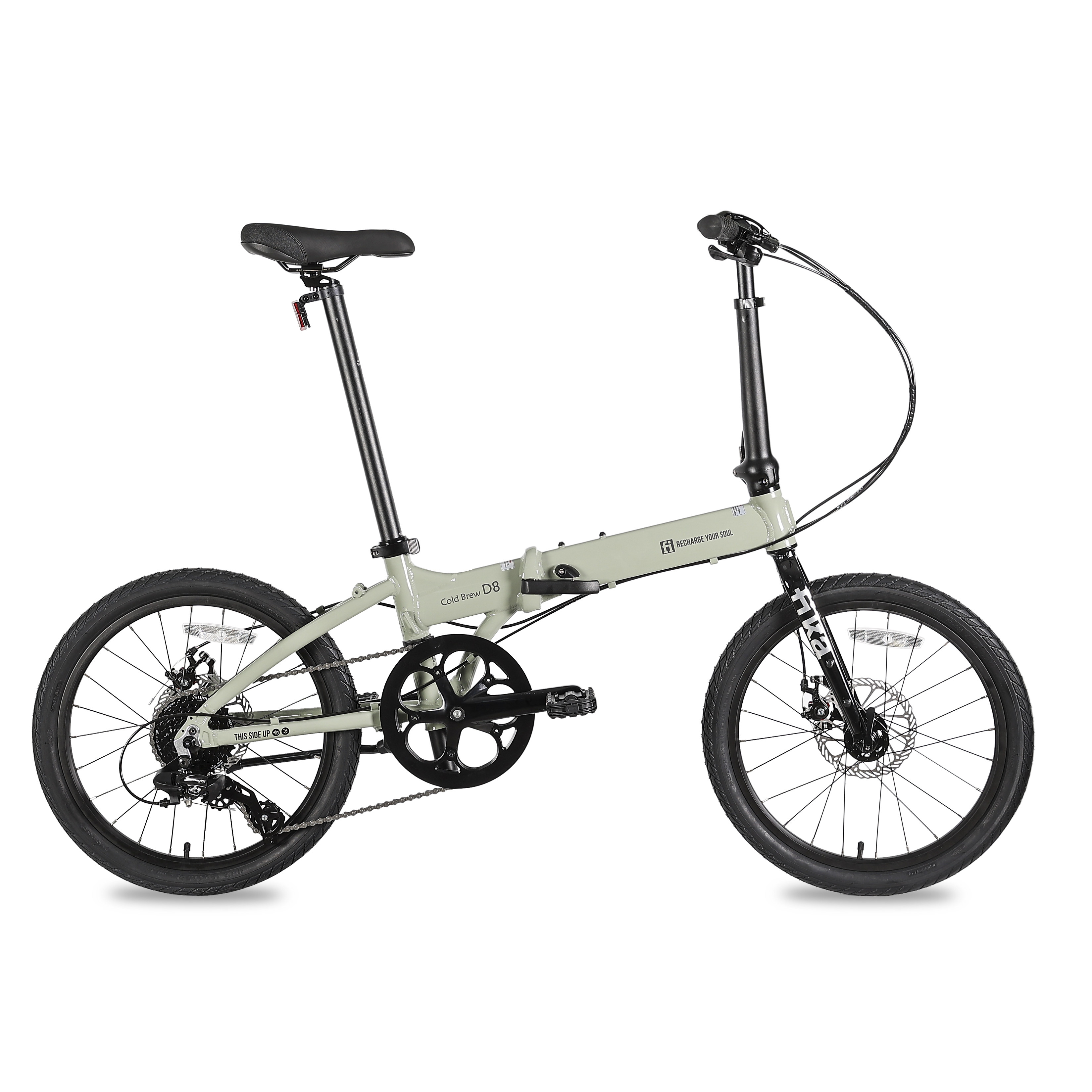 FIKA啡咖Cold Brew20寸小轮D8(冷萃)折叠自行车铝合金SHIMANO套件