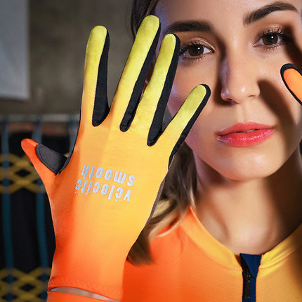 思帕客骑行长指薄款手套