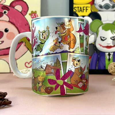 电镀周边YOGIBEAR现货水杯子卡通