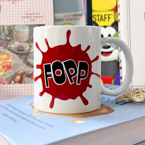 FOPP纪念款咖啡杯周边