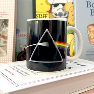 原单月之暗面平克弗洛伊德PINK FLOYD摇滚乐队陶瓷马克杯水杯子