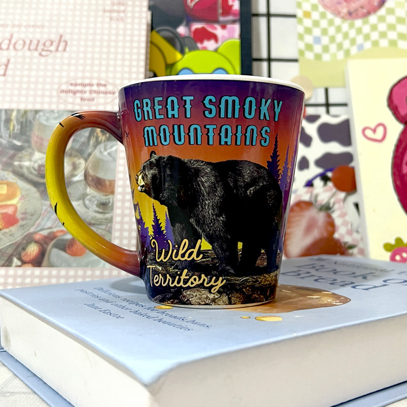 出口 美国大雾山国家公园大烟山旅游纪念品咖啡杯水杯子文创周边,节庆用品/礼品,文化创意杯子,淘宝优惠券,粉丝福利购,淘宝优惠卷