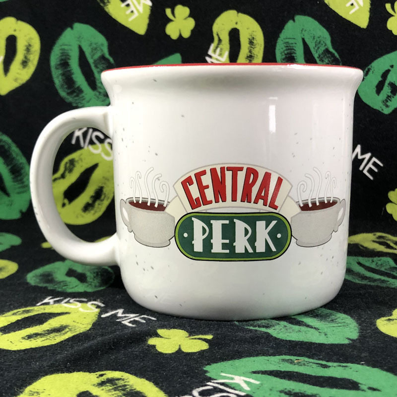 老友记陶瓷碗咖啡杯子