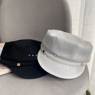 款 ca4la经典 鸭舌帽休闲百搭防晒报童帽春夏女 时髦舒适区 帽帽家