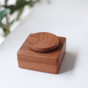 Joe的小作坊/底座音乐盒乌金檀木百搭款摆件底座