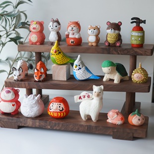 饰摆件大合集木雕摆件纯手工雕刻车载摆件礼物 桌面装 Joe 小作坊