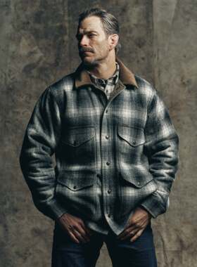 filson斯波坎法兰绒经典复古夹棉灯芯绒领保暖巡洋舰夹克国内现货