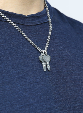 日本手工银饰jango925螺丝钥匙