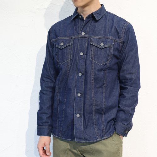 日本制pure blue japan正蓝屋type 3复古牛仔休闲衬衫国内现货