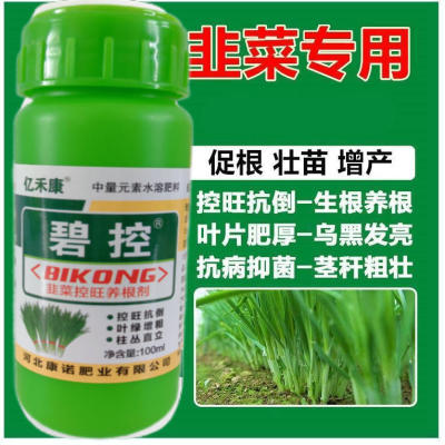 韭菜碧控叶增绿增粗抗倒伏