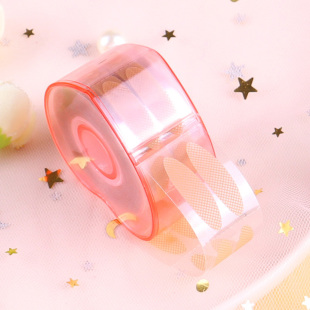 双眼皮贴女无痕隐形自然透明透气网状肤色卷筒不反光宽美目仙女贴