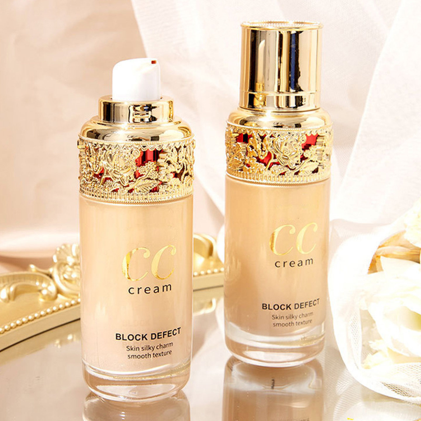 粉底液遮瑕滋润持久24小时养肤型水润品牌正品二合一油皮遮瑕持妆