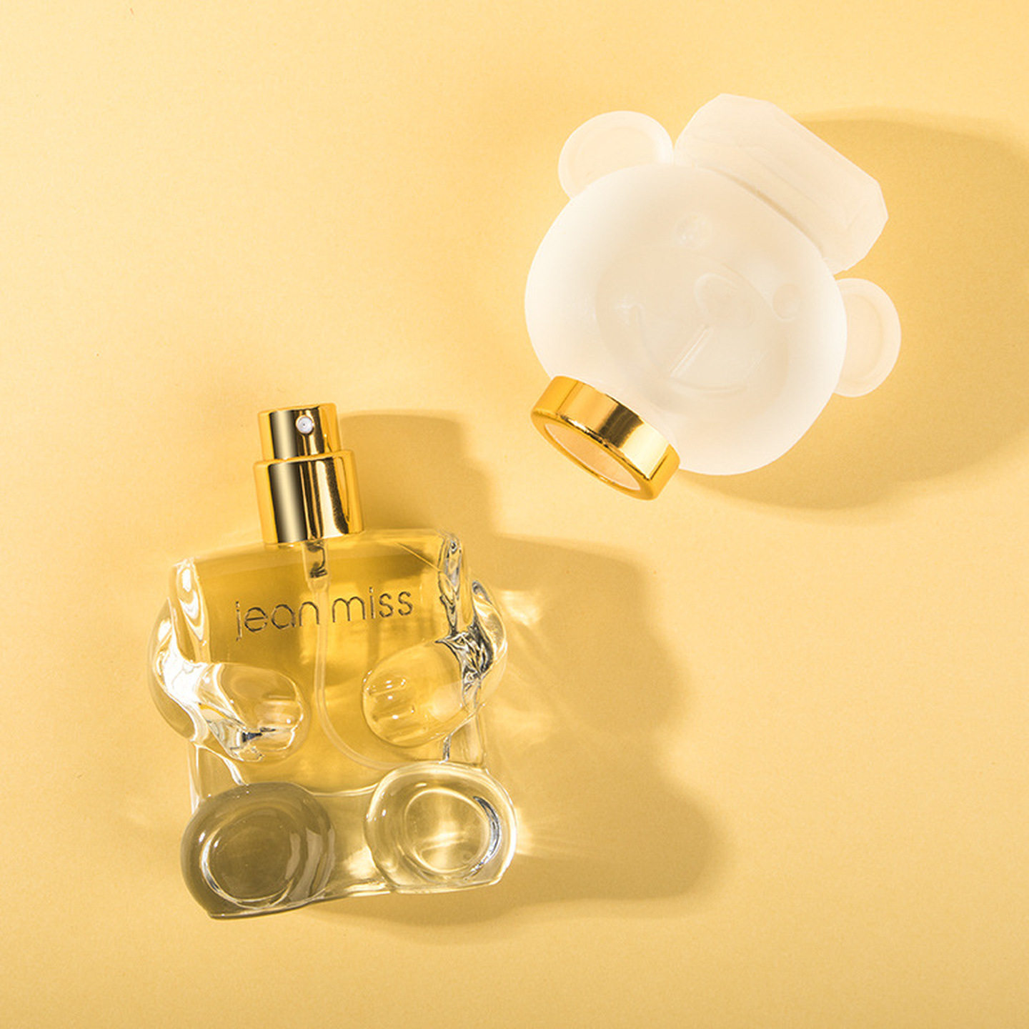 正品牌泰迪熊女士香水持久淡香木质花香调清新约会通勤可爱风送礼