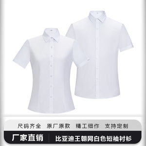 新款比亚迪王朝网男女销售衬衫