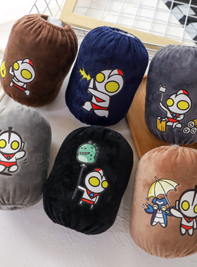 中长款咸蛋超人防污耐脏深色毛绒布幼儿园袖套儿童男孩子宝宝套袖