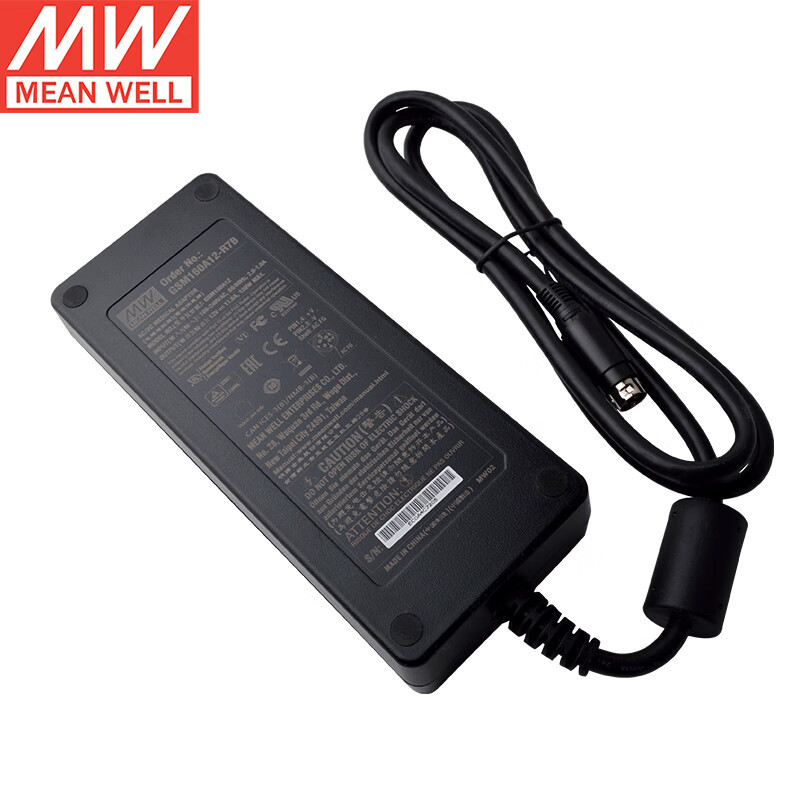 明纬（MEANWELL）GSM160A12-R7B适配器明纬电源 12V11.5A