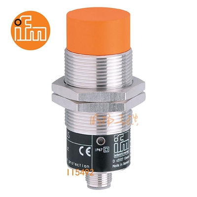 易福门传感器II5492；15 mm 非齐平安装;200 Hz;常开/常闭;