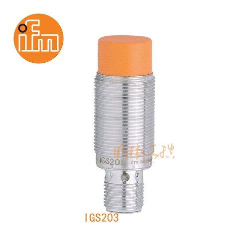 易福门传感器IGS203；12 mm 非齐平安装;250 Hz;常开;DC; PNP/NPN