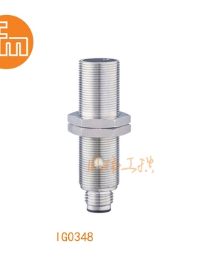 易福门接近传感器IG0348；5 mm 齐平安装;常开;AC/DC