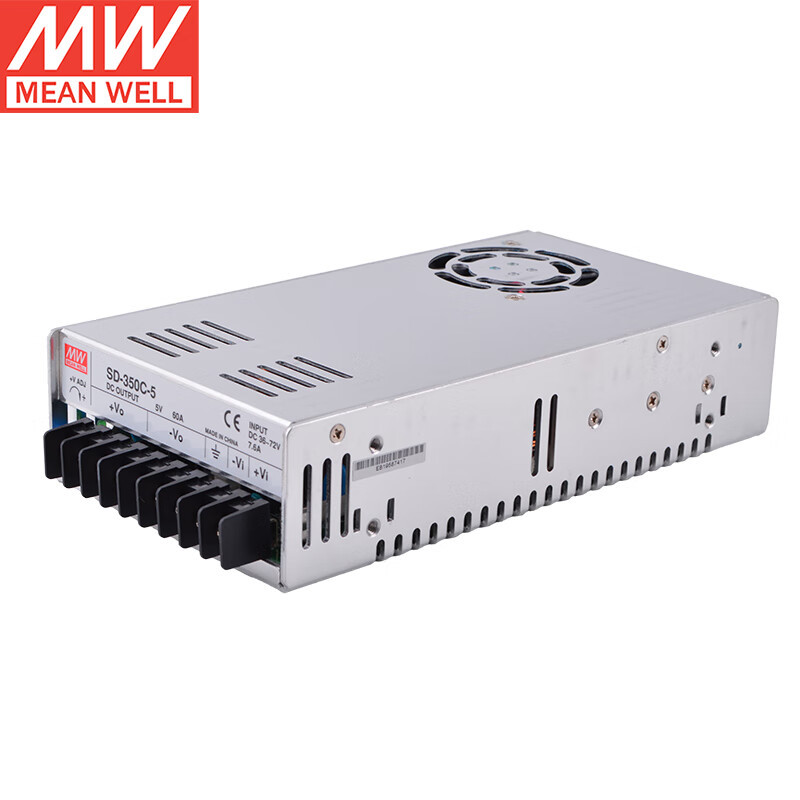 明纬（MEANWELL）SD-350C-5 DC转DC电源供应器明纬开关电源60A 5V
