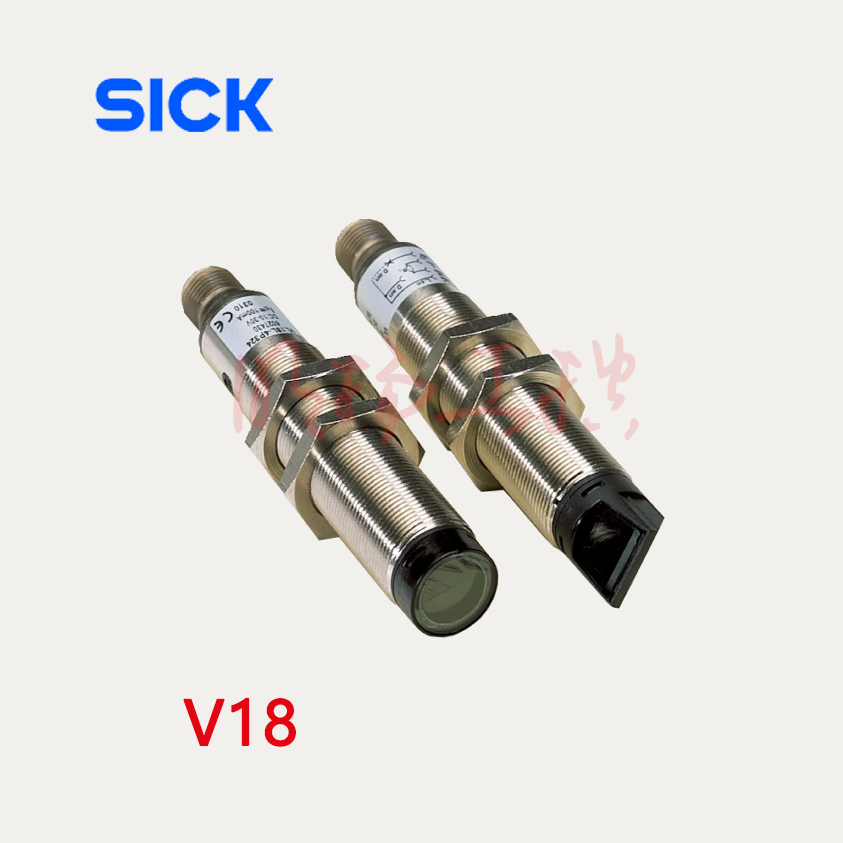 SICK双透镜光电 VL18L-3P324 PNP暗通 18mm