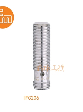 易福门接近传感器IFC206；4 mm 齐平安装;700 Hz;常开;DC; PNP