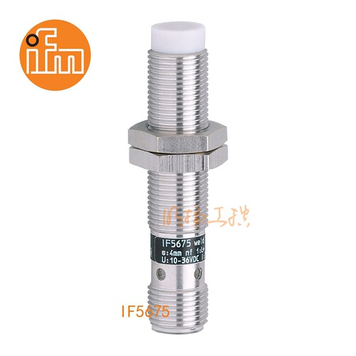 易福门接近传感器IF5675；4 mm 非齐平安装;1000 Hz;常开;DC; PNP