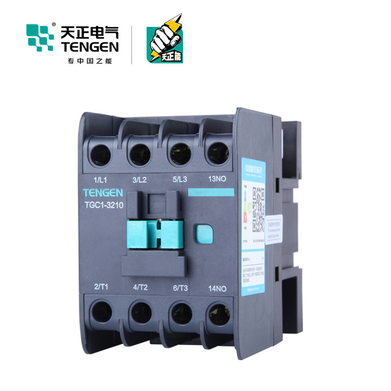 TENGEN天正电气TGC1-3210 3201 3211交流接触器CJX2-32 220v 380v