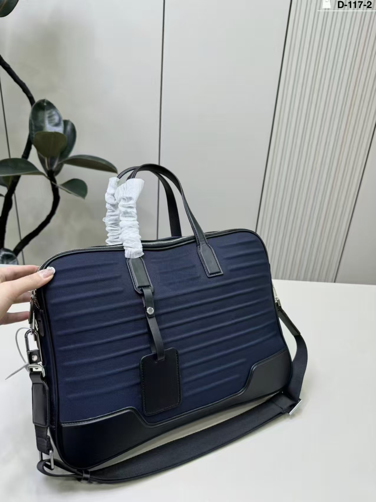 thumbnail for New Men's Handbag Business Casual Crossbody Bag Large Capacity Shoulder Bag