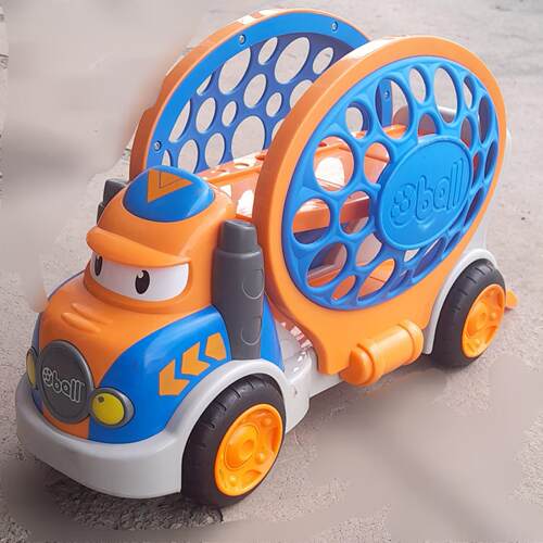 多层大轨道1-2-3宝宝软胶球火车