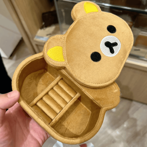 戒指耳饰手链收纳盒Rilakkuma轻